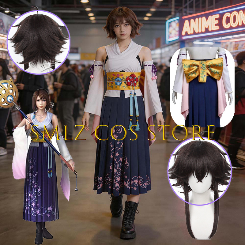 Women Accessories Set - Smlz FFX Yuna Cosplay Anime FF10