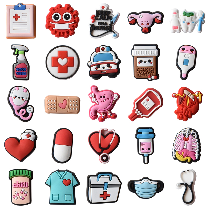 Women'S Accessories Crocs - Nursing Shoe Charms for Crocs Accessories