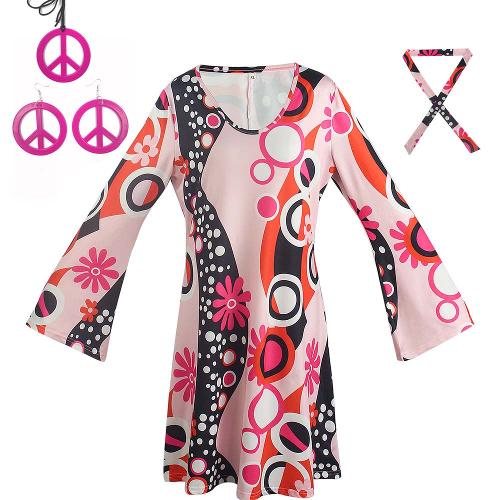 Halloween Retro 60s 70s Disco  - огляд і ціна Women'S Accessories In The 60S