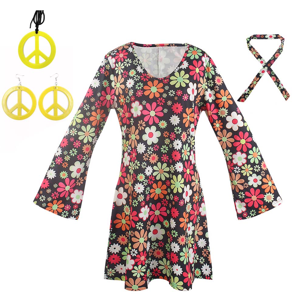 Halloween Retro 60s 70s Disco  - огляд і ціна Women'S Accessories In The 60S