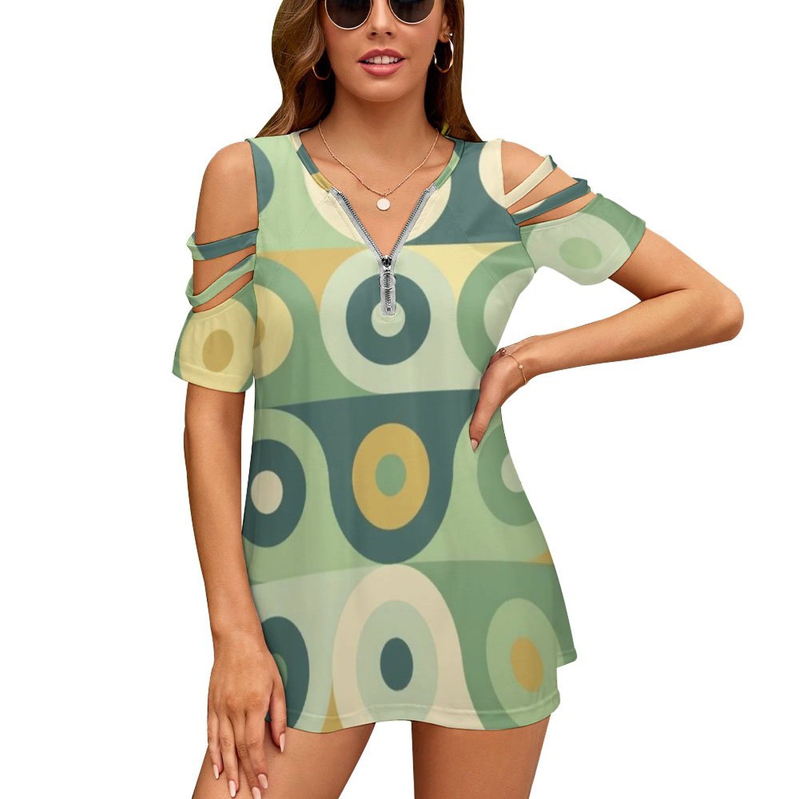 Groovy 70's Pattern Women Zipp - огляд і ціна Women'S Accessories In The 60S