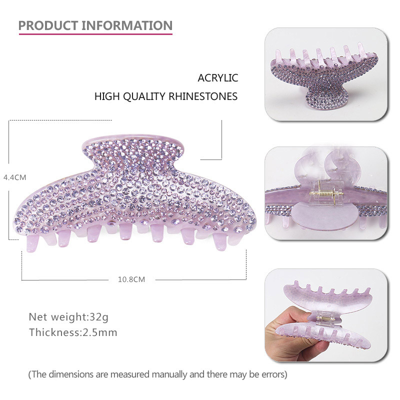 Luxury Spark Rhinestones Hair  - огляд і ціна Women'S Work Accessories