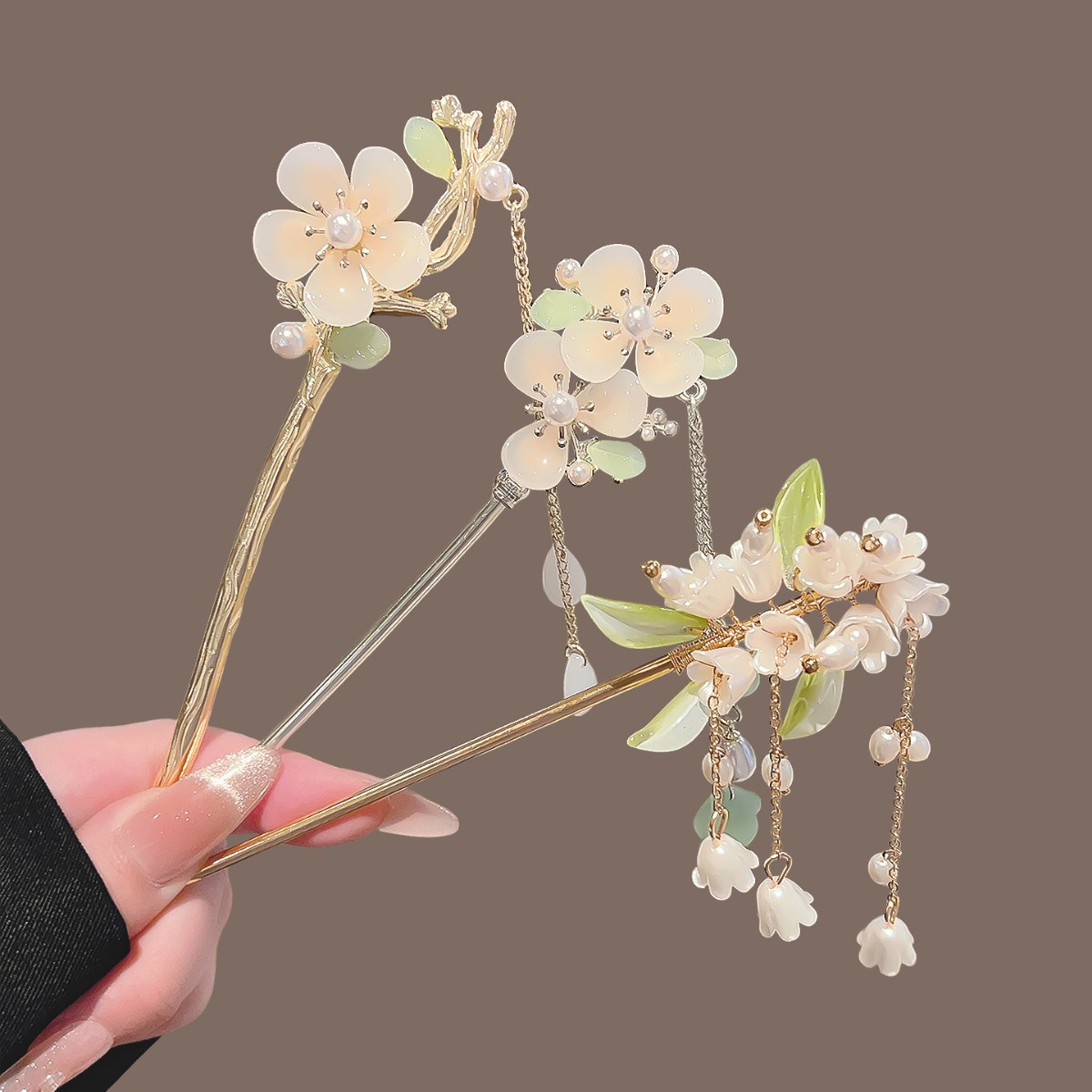 Vintage Chinese Style Tassel H - огляд і ціна Pearl Hair Pin