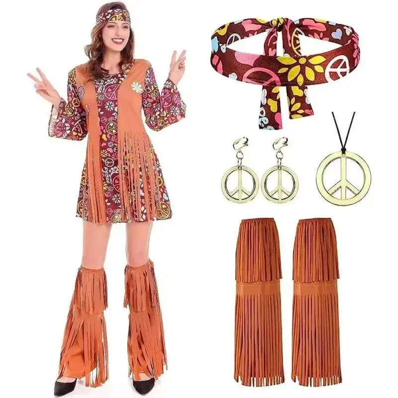 Women 60s 70s Vintage Hippie D - огляд і ціна Women'S Accessories In The 60S