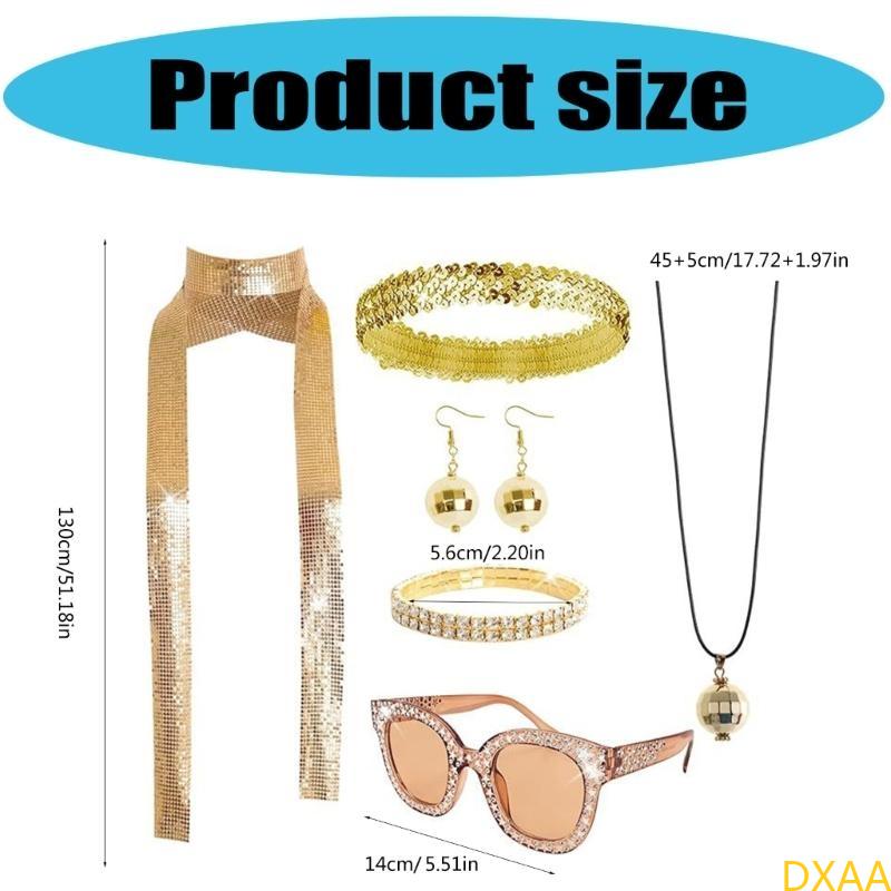DXAA 60s 70s 80s Disco Accesso - огляд і ціна Women'S Accessories In The 60S