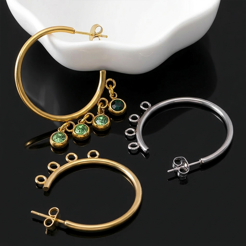 10pcs Stainless Steel Gold Pla - огляд і ціна Women Accessories Gift Set