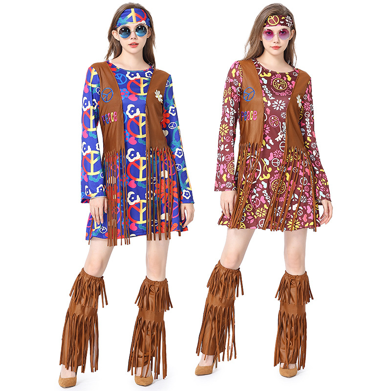 Halloween Disco Dress 70s 60s  - огляд і ціна Women'S Accessories In The 60S