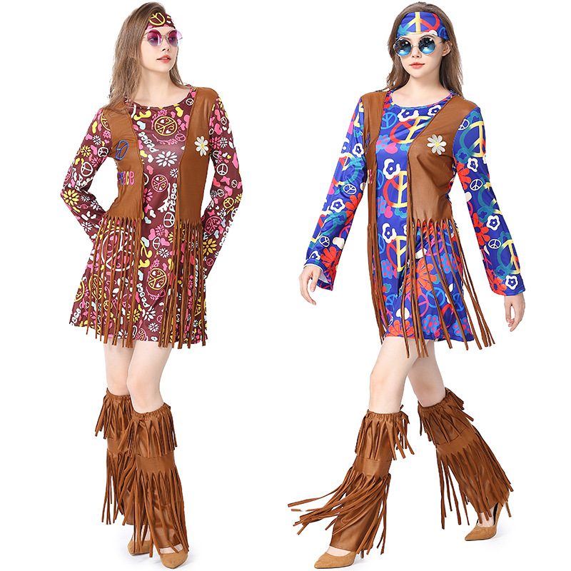 Halloween Disco Dress 70s 60s  - огляд і ціна Women'S Accessories In The 60S