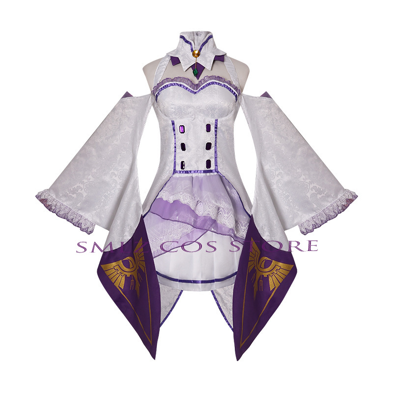 Emilia Cosplay Anime Re Zero K - огляд і ціна Women Accessories Set