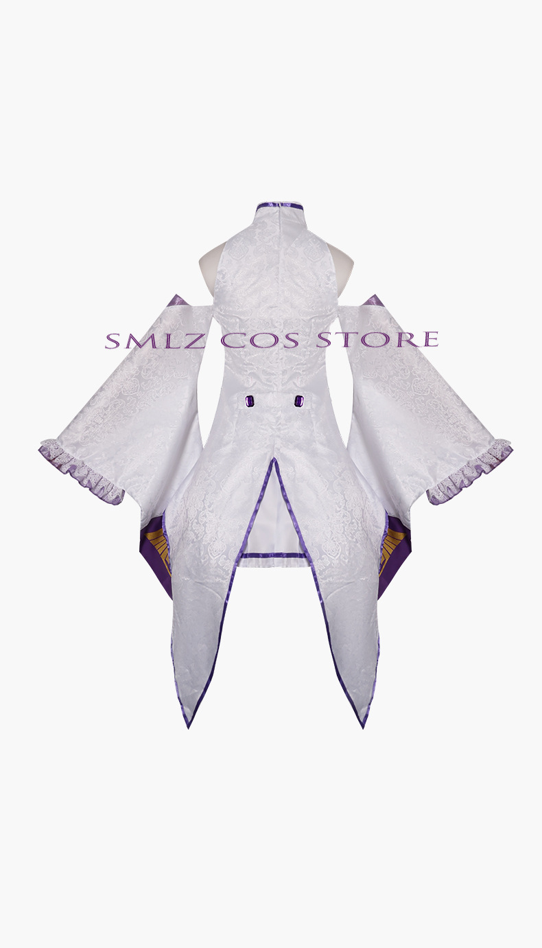 Emilia Cosplay Anime Re Zero K - огляд і ціна Women Accessories Set