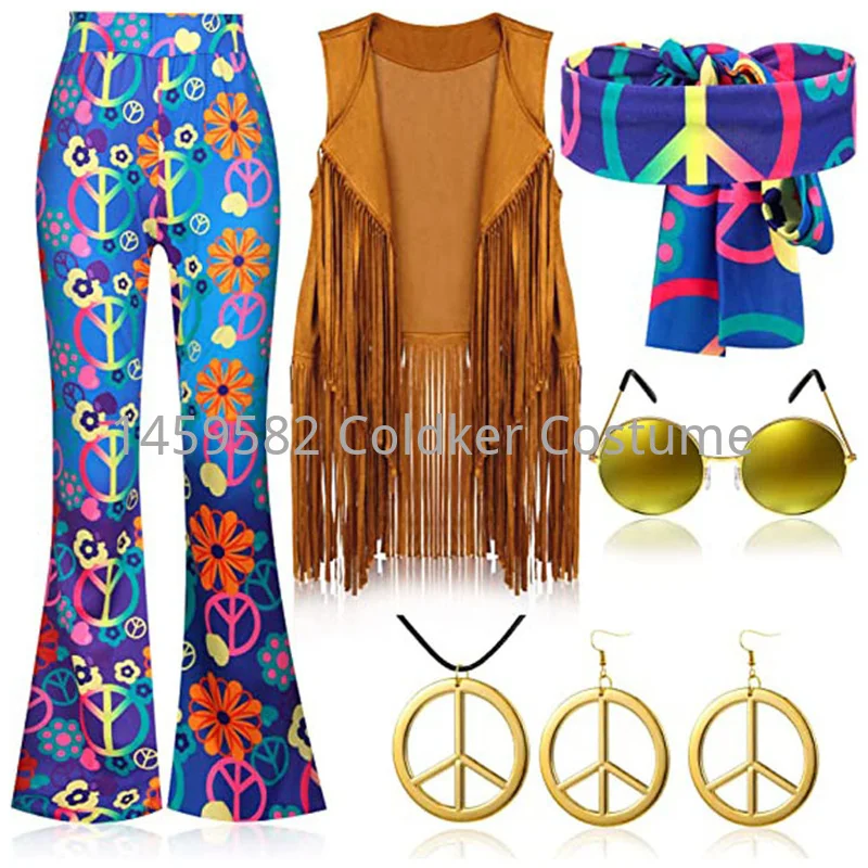 Hippie Costume Women Peace Lov - огляд і ціна Women'S Accessories In The 60S