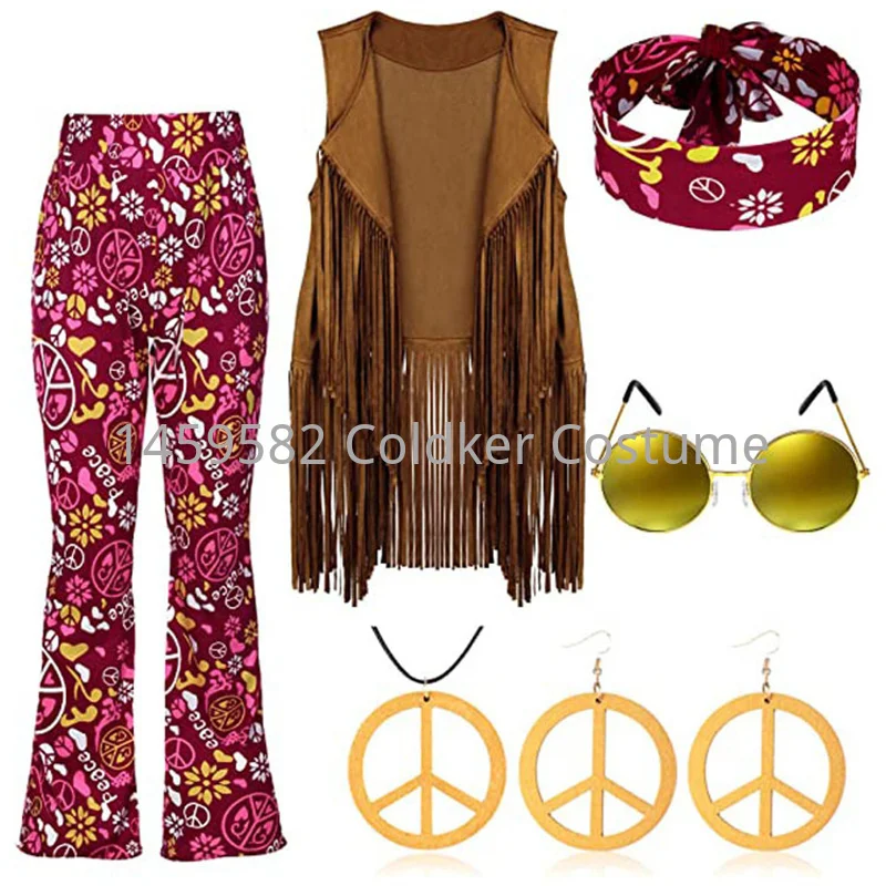 Hippie Costume Women Peace Lov - огляд і ціна Women'S Accessories In The 60S