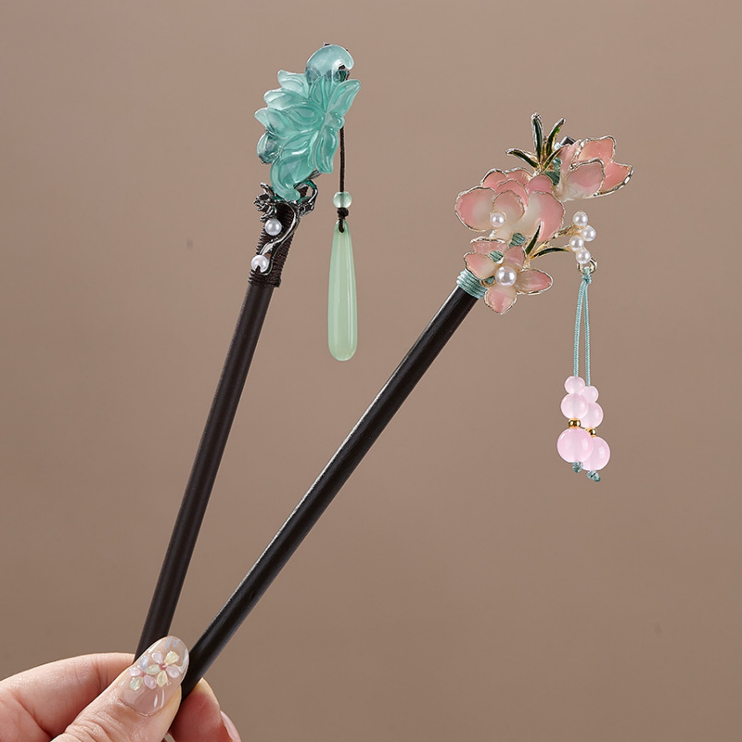 Vintage Flower Hairpin For Wom - огляд і ціна Pearl Hair Pin