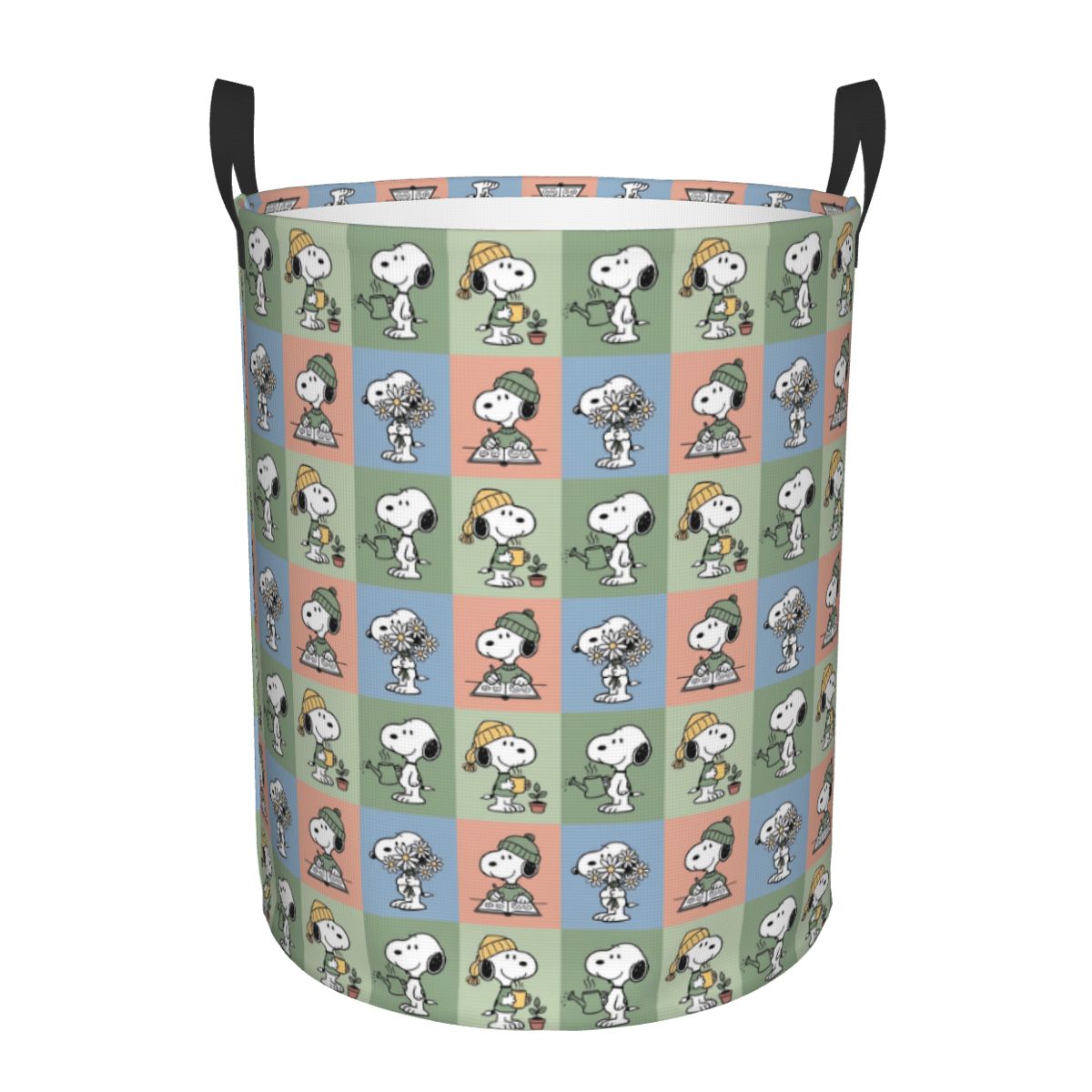 S-Snoopy Checkered Plaid Laund - огляд і ціна Women Accessories Hamper