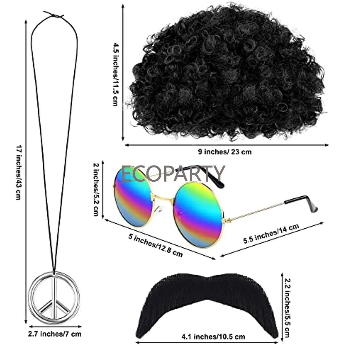Hippie Costume Accessories 70s - огляд і ціна Women'S Accessories In The 60S