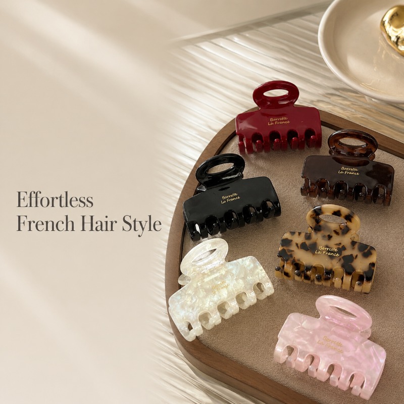 French Medium Hair Claw Clips  - огляд і ціна Women'S Work Accessories