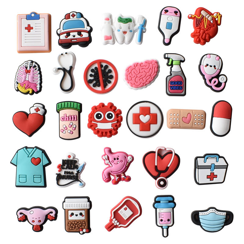 Nursing Shoe Charms for Crocs  - огляд і ціна Women'S Accessories Crocs
