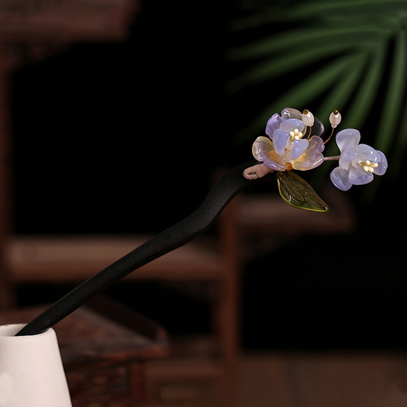 Chinese Style Flower Tassel Ha - огляд і ціна Pearl Hair Pin