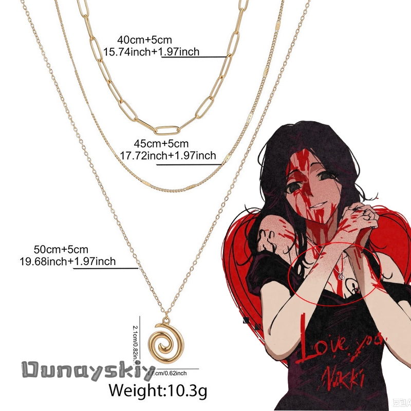 Obsession Nikki Necklace Cospl - огляд і ціна Women Accessories Gift Set