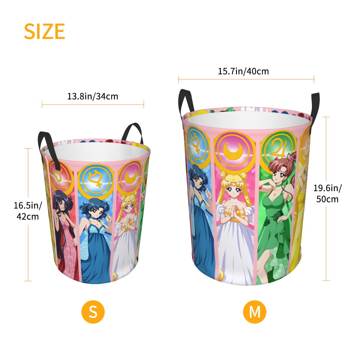 Sailor Moon Mars Venus Laundry - огляд і ціна Women Accessories Hamper