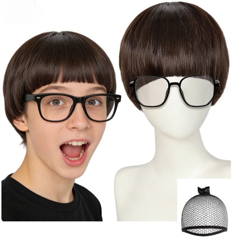 Mushroom Wigs with Bangs + Gla - огляд і ціна Women'S Accessories In The 60S