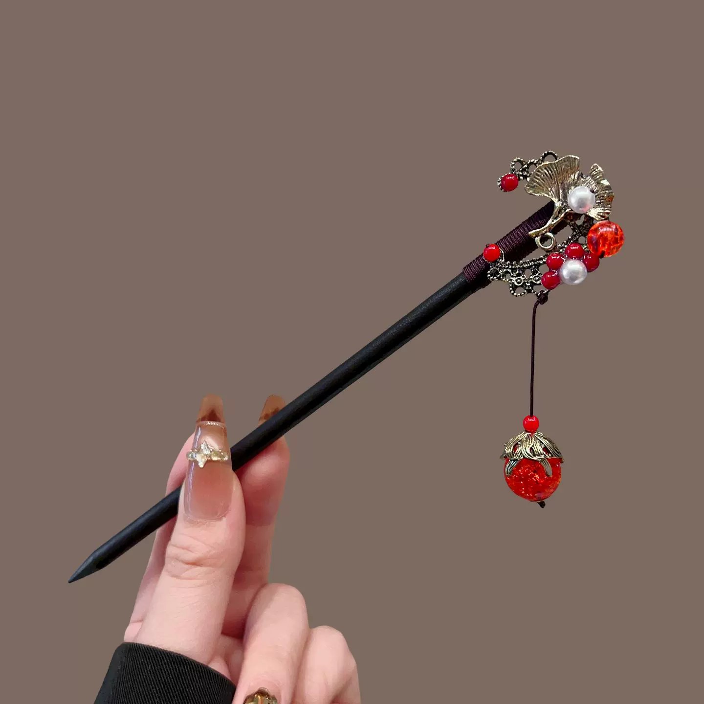 Antique Wooden Hairpin Women's - огляд і ціна Pearl Hair Pin