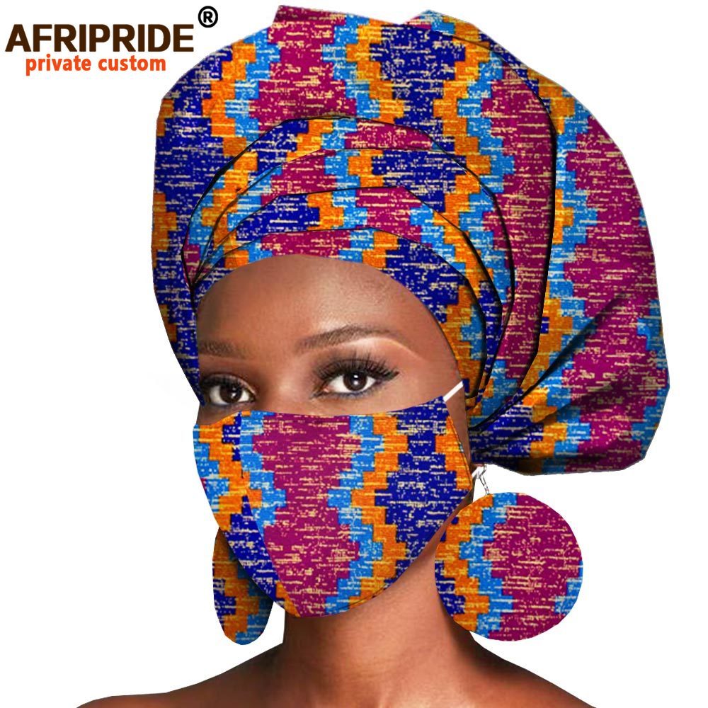 African Headwrap Earrings Hair - огляд і ціна Women'S African Accessories