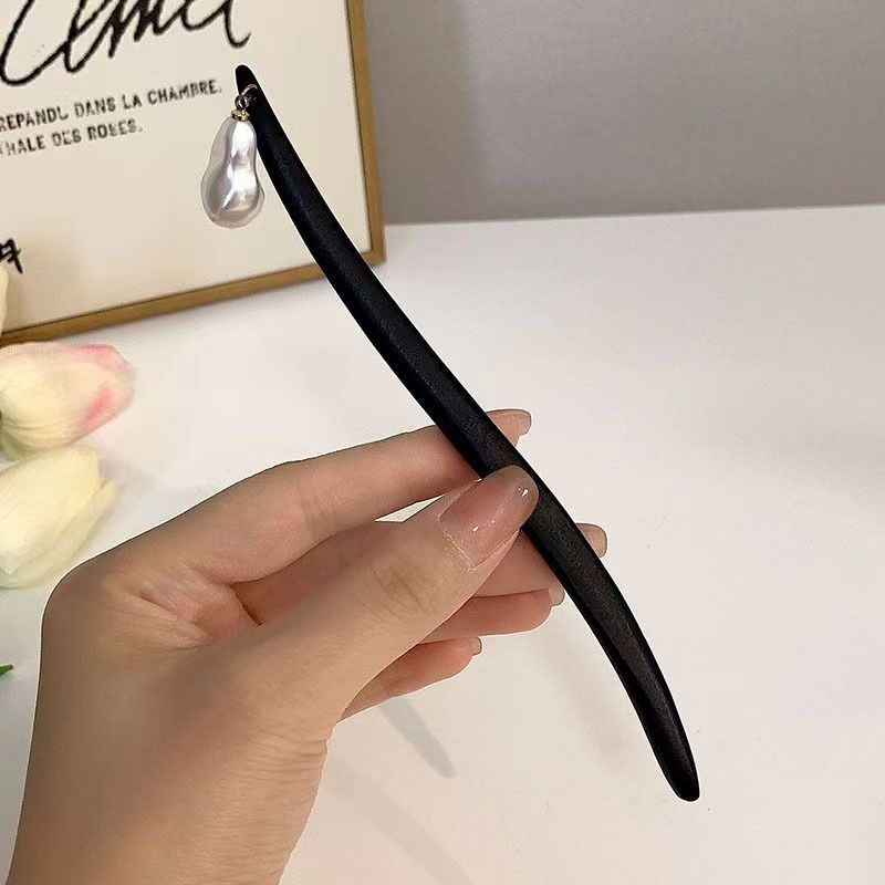 Vintage Chinese Style Wooden F - огляд і ціна Pearl Hair Pin