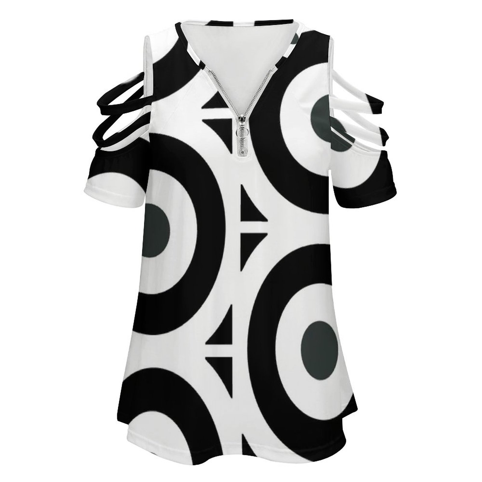 Two-Tone Target Women's T-Shir - огляд і ціна Women'S Accessories Target