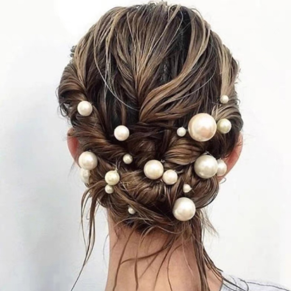 Pearl Crystal Hair Pins Comb S - огляд і ціна Pearl Hair Pin