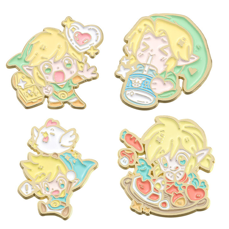 Adventure Game Badges Enamel P - огляд і ціна Women Accessories Picture