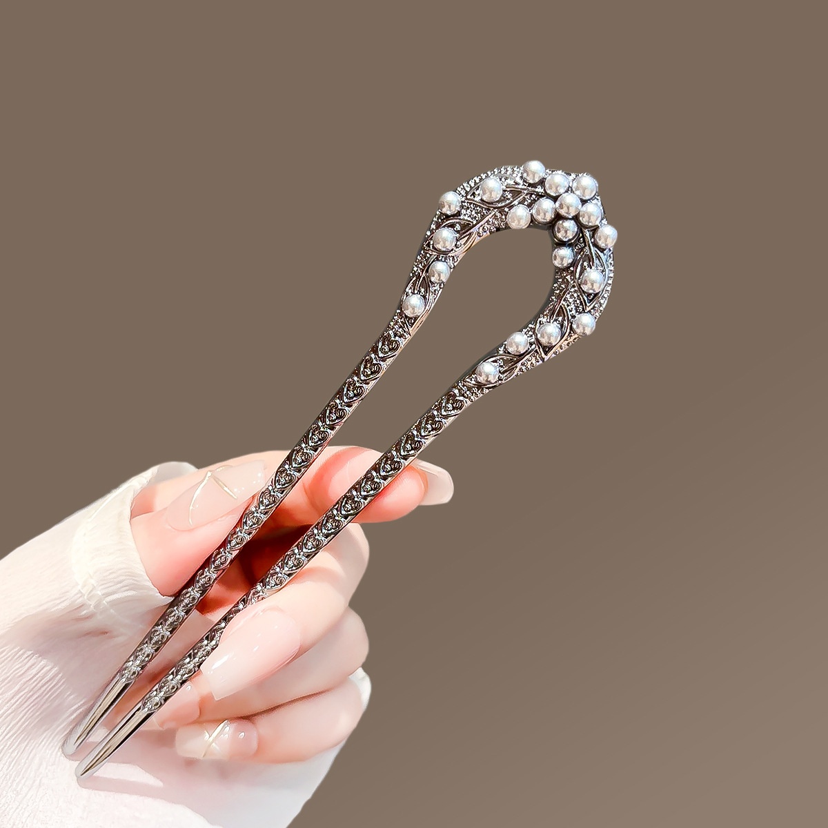New Pearl U Shaped Hairpin For - огляд і ціна Pearl Hair Pin