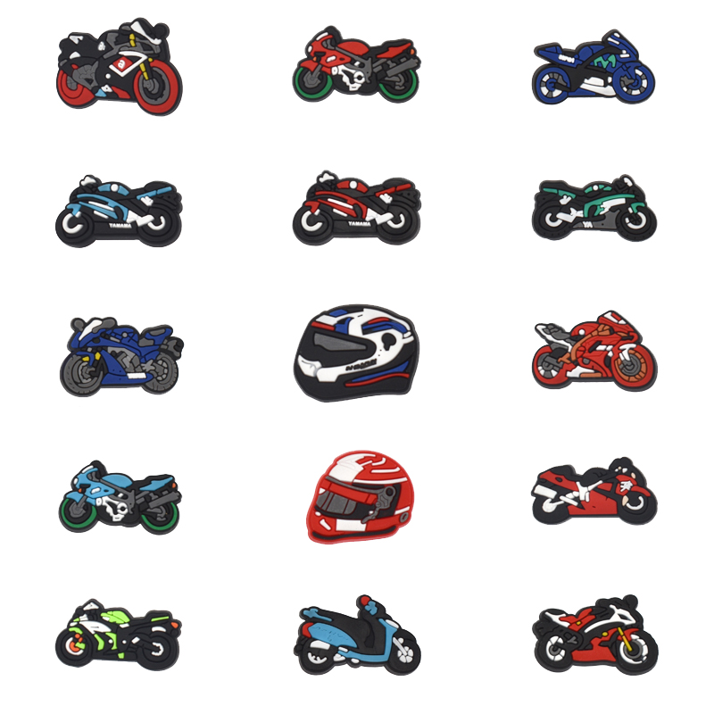 Motorcycles Shoe Charms for Cr - огляд і ціна Women'S Accessories Crocs