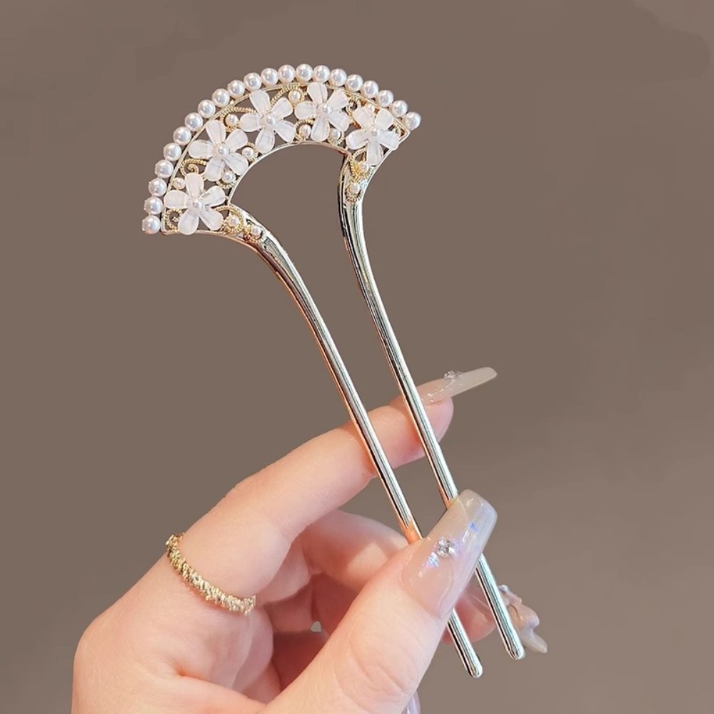 1pc Exquisite Fashion Elegant  - огляд і ціна Pearl Hair Pin