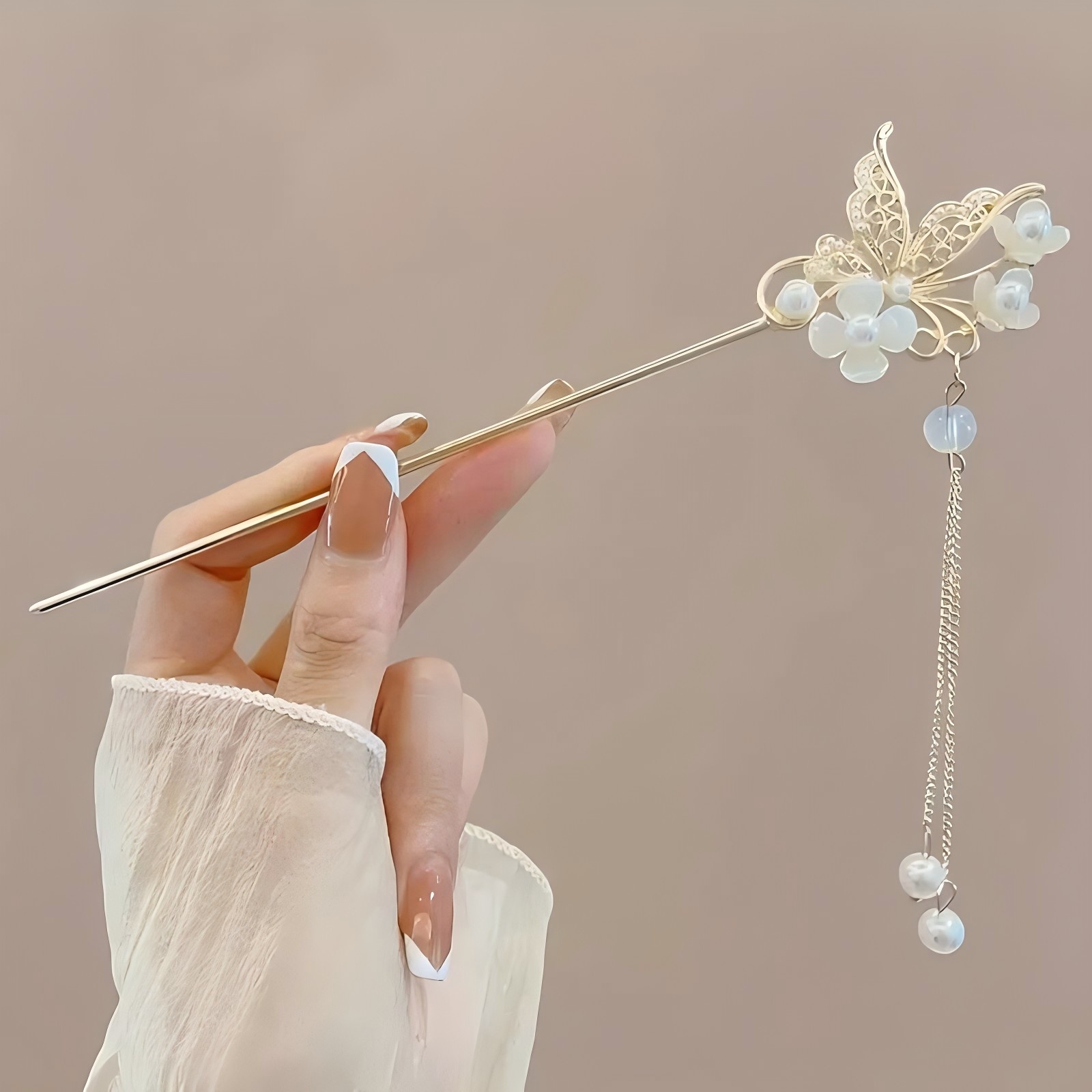 1/6pcs Elegant Chinese Style T - огляд і ціна Pearl Hair Pin