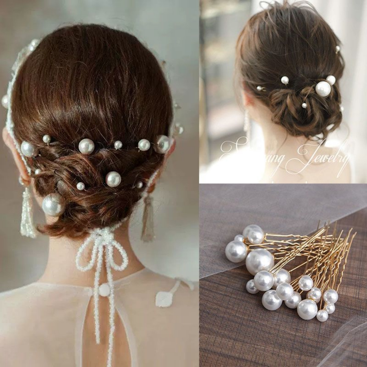 18pcs Bridal Hairpin U-Shaped  - огляд і ціна Pearl Hair Pin