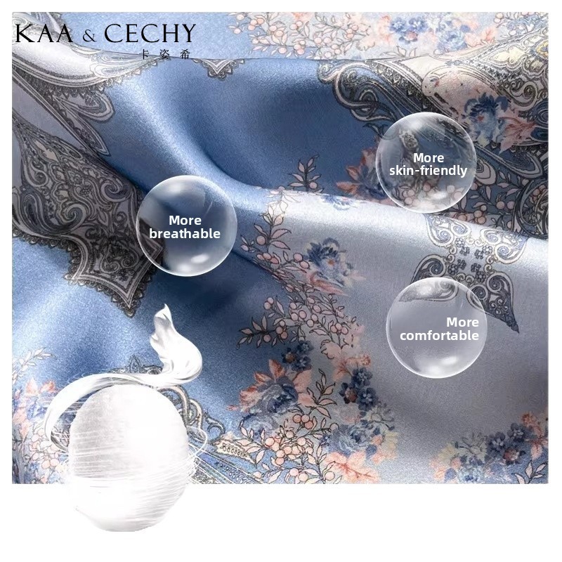 Baroque Floral 100% Mulberry S - огляд і ціна Women'S Work Accessories