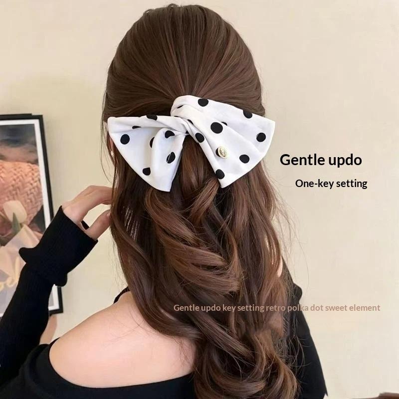 Polka Dot Hair Bun Maker Cute  - огляд і ціна Women'S Work Accessories