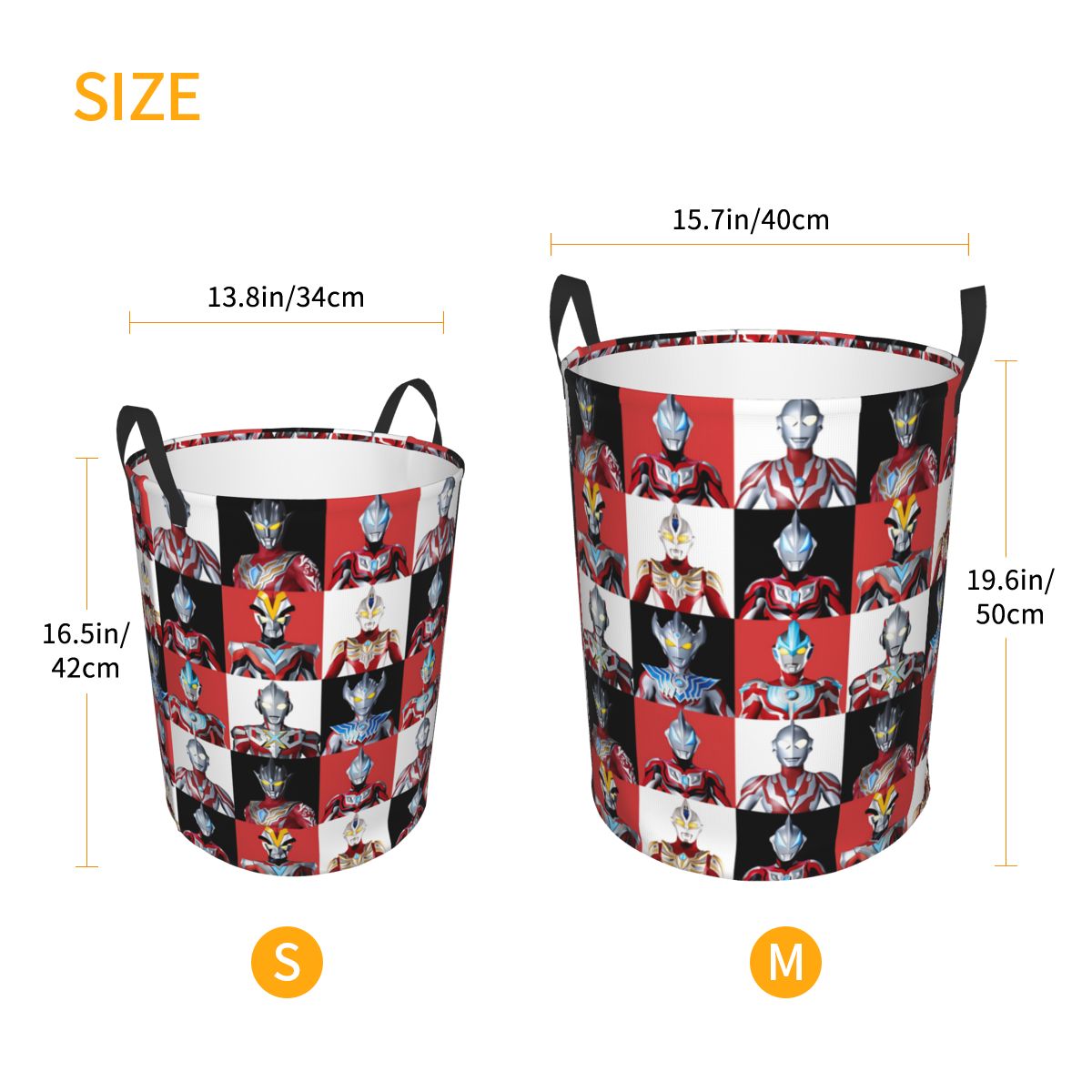 Checkered Plaid Ultraman Comic - огляд і ціна Women Accessories Hamper