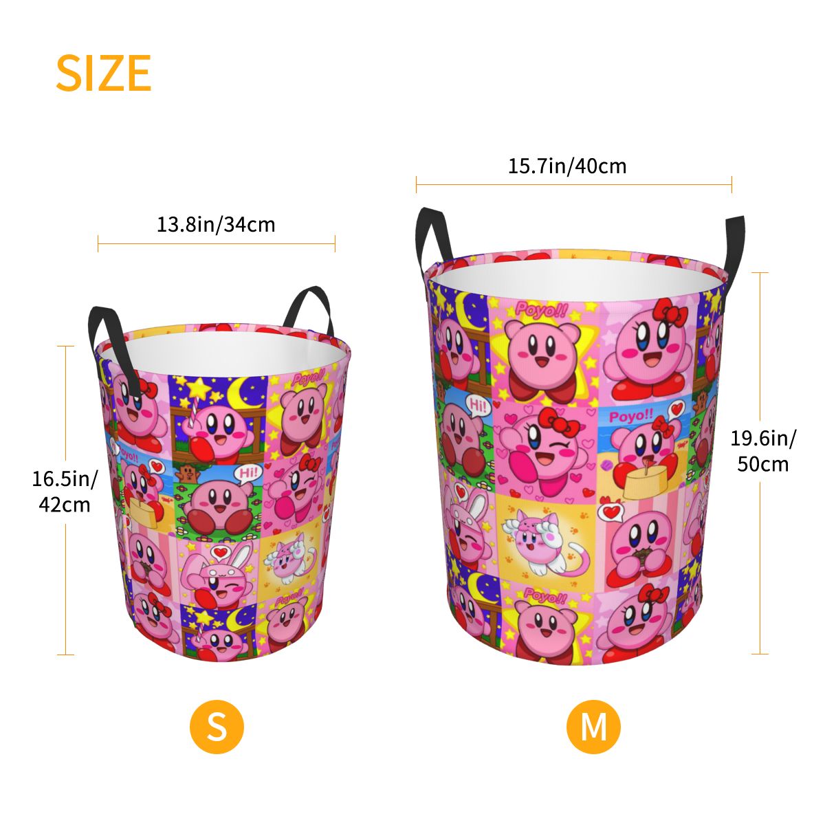 K-Kirbys Anime Laundry Hamper  - огляд і ціна Women Accessories Hamper