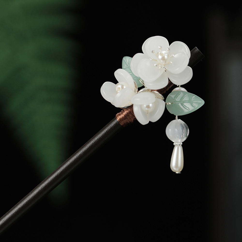 Retro Flower Hairpin With Pear - огляд і ціна Pearl Hair Pin