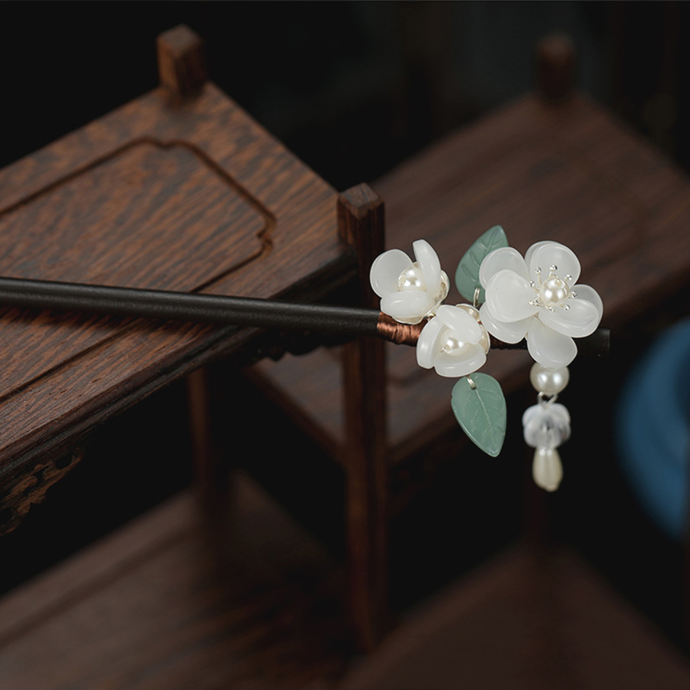 Retro Flower Hairpin With Pear - огляд і ціна Pearl Hair Pin