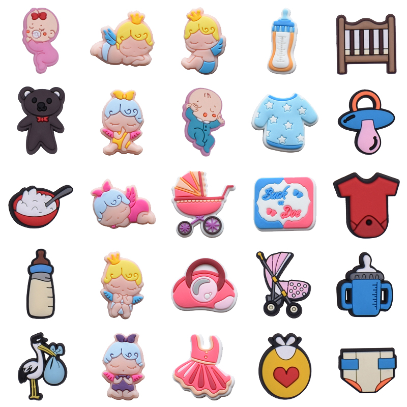 Newborn Shoe Charms for Crocs  - огляд і ціна Women'S Accessories Crocs